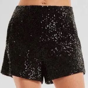 NWT Noli High Rise Sequin Shorts